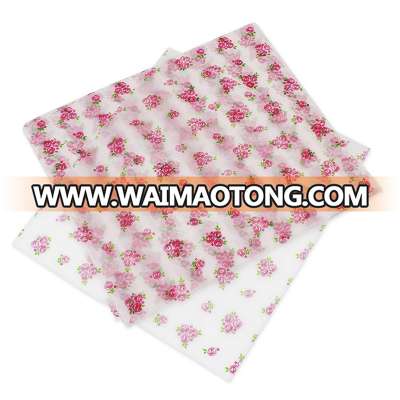 Waterproof Oilproof Wax Paper Candy Wrapping Paper for Hamburger Cake Bread Wrapper Non-stick