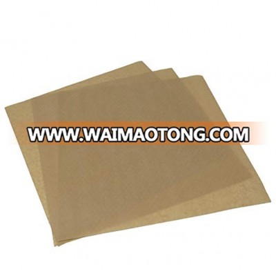 Natural Deli Wax Coated Food Grade Brown Tissue Kraft Paper Sheets Pack of 100 | Microwaveable 12x12 Inches Grease Resistant Squ